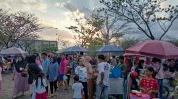 Bandara Bersujud Batulicin Ramai, Sekarang Banyak Pedagang UMKM