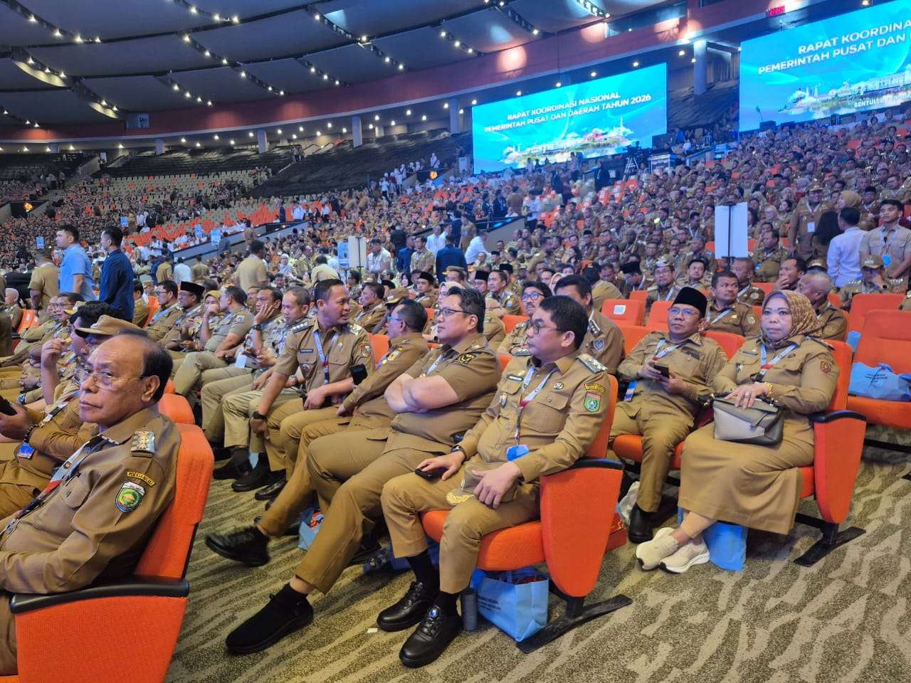 Bupati Andi Rudi Latif Ikuti Rakornas 2026 Pemerintah Pusat dan Daerah
