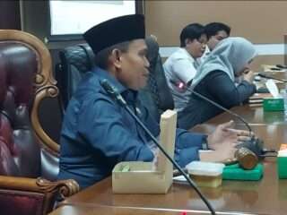 DPRD Tanbu Gelar RDP Terkait Jumlah Lahan Terdampak Limbah Di Desa Sebamban Baru