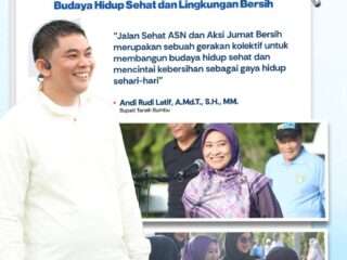 Ratusan ASN Ramaikan Jalan Sehat dan Jumat Bersih, Budaya Sehat dan Peduli Lingkungan Kian Menguat