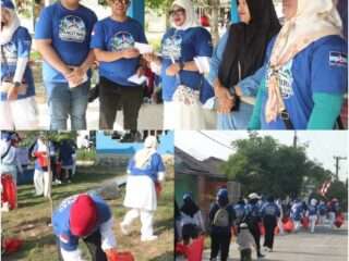 Demokrat Tanah Bumbu Ajak Warga Wujudkan Lingkungan ASRI Lewat Gerakan Langit Biru
